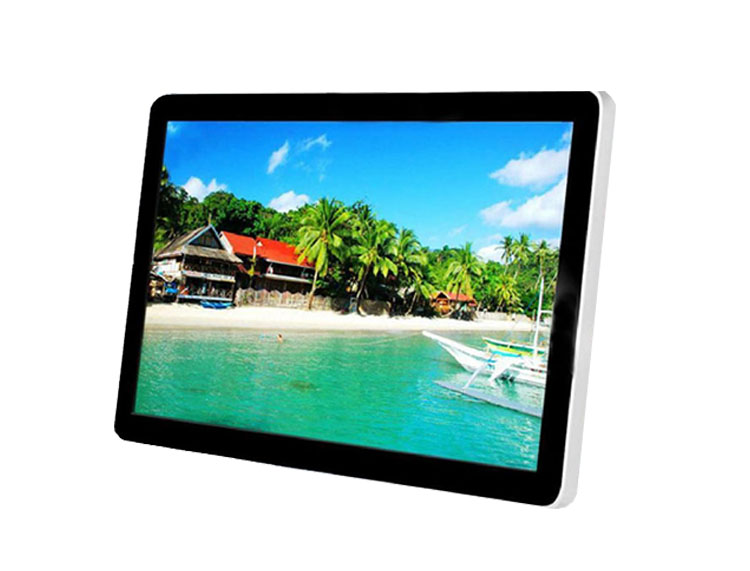 Wall mounted advertising machine