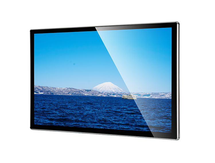 32寸壁掛廣告機-銀色