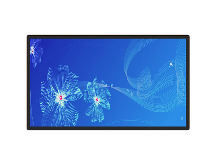 40寸壁掛廣告機-金色