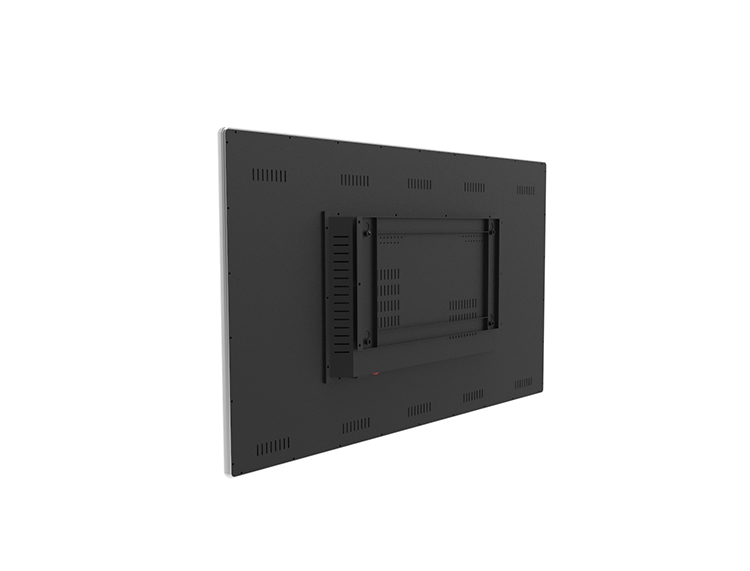 43寸壁掛廣告機-銀色