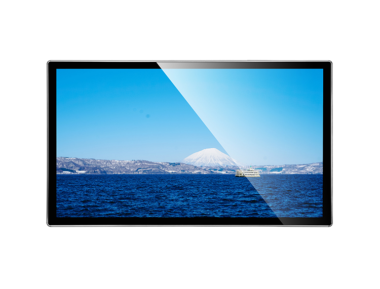 40寸壁掛廣告機-銀色